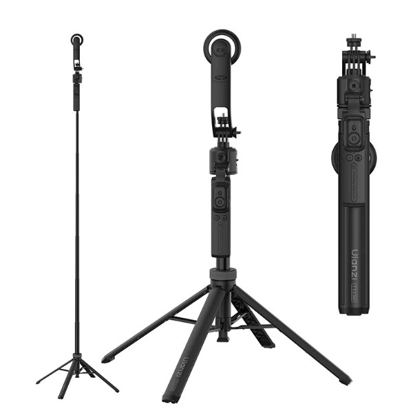 Фото - Штатив Ulanzi TT23 Auto-Tracking Selfie Stick Tripod Black (T168A)
